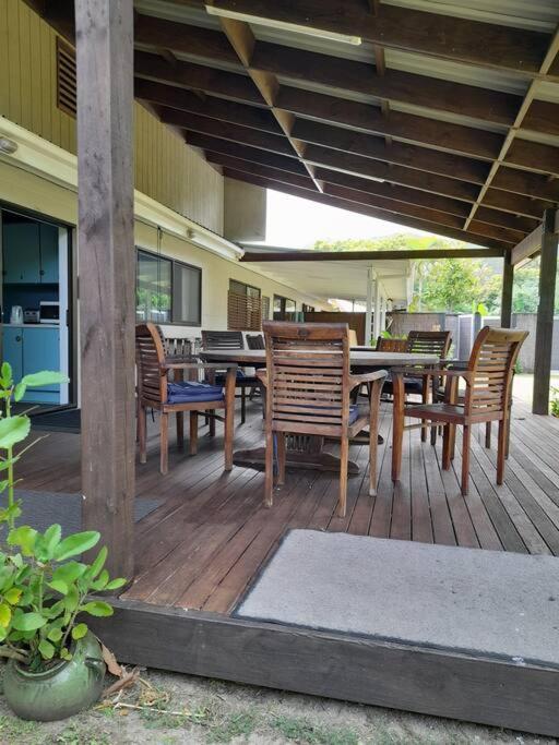 Muri Lagoon Lodge Titikaveka Ngoại thất bức ảnh