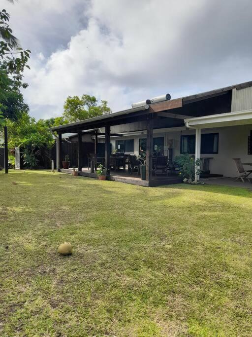 Muri Lagoon Lodge Titikaveka Ngoại thất bức ảnh